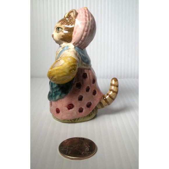 Beatrix Potters Cousin Ribby Beswick Figurine 1970 Hand-Painted Ceramic Collecti - Picture 2 of 5